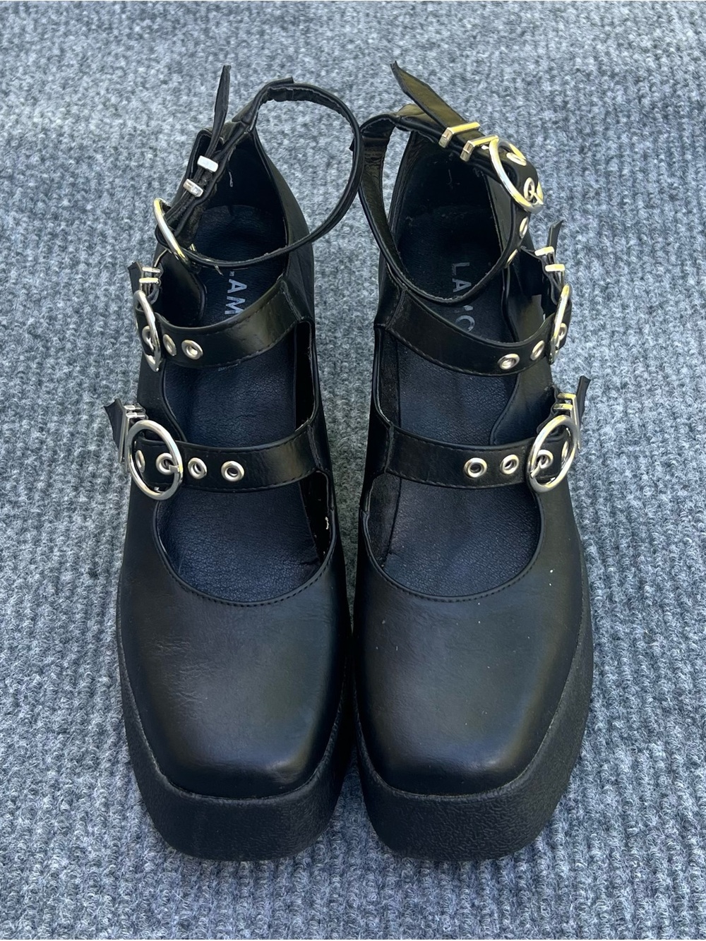 Doll Kill Thriller Platform Shoes - Picture 3 of 8
